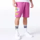 New Era NBA Los Angeles Lakers Bubble Script Shorts Purple XXL
