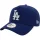 New Era MLB Los Angeles Dodgers Patch 9FORTY Eframe Cap Dark Royal/ White