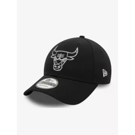   New Era 940 NBA Metallic Outline 9FORTY Chicago Bulls Cap Black
