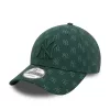 New Era MLB New York Yankees Team Monogram 9FORTY Adjustable Cap Dark Green ONE