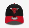 New Era NBA Chicago Bulls 9FORTY Side Patch Cap Black ONE