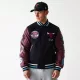 New Era NBA Chicago Bulls Patch Varsity Jacket Black M