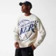 New Era NBA Los Angeles Lakers Knit Oversized Knit Sweater Light Beige L