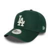 New Era 9FORTY Los Angeles Dodgers League Essential E-Frame Cap Dark Green ONE