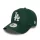 New Era 9FORTY Los Angeles Dodgers League Essential E-Frame Cap Dark Green ONE