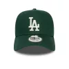 New Era 9FORTY Los Angeles Dodgers League Essential E-Frame Cap Dark Green ONE