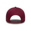 New Era 9FORTY New York Yankees League Essential E-Frame Cap Frosted Burgundy