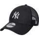 New Era 9FORTY MLB New York Yankees  Homefield Trucker Cap Navy