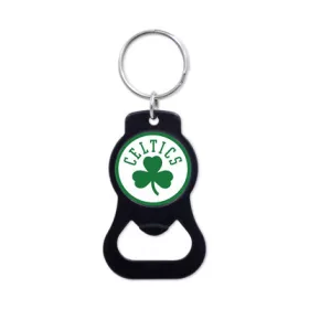   WinCraft - NBA Black Bottle Opener Key Ring - Boston Celtics MC