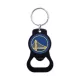 WinCraft - NBA Black Bottle Opener Key Ring - Golden State Warriors MC