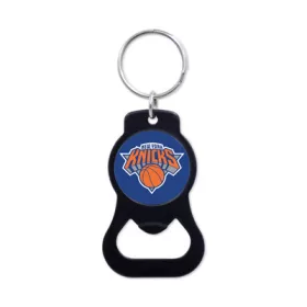  WinCraft - NBA Black Bottle Opener Key Ring - New York Knicks MC