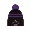 New Era Kids' Los Angeles Lakers 2025 City Edition Knit Beanie Black ONE