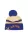 New Era  Pom Pom Hat NBA Ce Knit New York Knicks Original Team Colors Blue