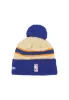 New Era  Pom Pom Hat NBA Ce Knit New York Knicks Original Team Colors Blue