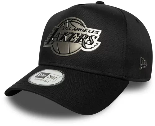 New Era 9FORTY Aframe NBA Metallic Los Angeles Lakers Cap Black