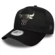 New Era 9FORTY Aframe NBA Metallic Chicago Bulls Cap Black ONE
