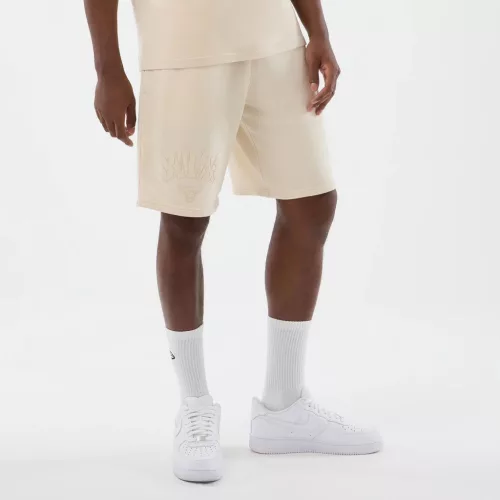 New Era NBA Chicago Bulls Core Plus Short Light Beige XL
