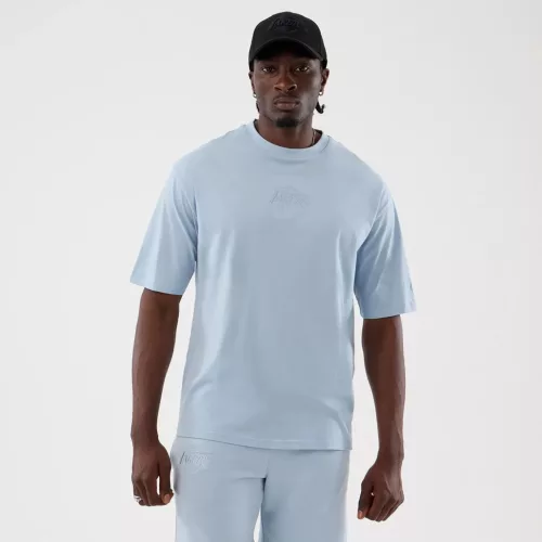 New Era NBA Los Angeles Lakers League Essential Oversized T-Shirt Pastel Blue L