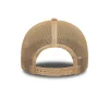 New Era NBA Los Angeles Lakers 9FORTY M-Crown A-Frame Trucker Adjustable Cap Beige ONE