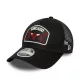 New Era NBA Chicago Bulls 9FORTY M-Crown A-Frame Trucker Adjustable Cap Black