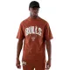 New Era NBA Core Plus Chicago Bulls Tee Brown XXL