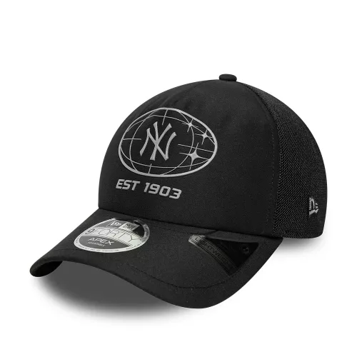 New Era MLB New York Yankees 9FORTY Apex Adjustable Cap Graphic Black ONE
