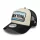 New Era Licence Plate Black 9FORTY A-Frame Trucker Adjustable Cap Black ONE