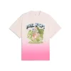 Puma ATW Dylan II Oversized Basketball Tee Jasmine Flower-Posie Pink