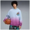 Puma ATW Dylan II Oversized Basketball Hoodie Jasmine Flower-Posie Pink L