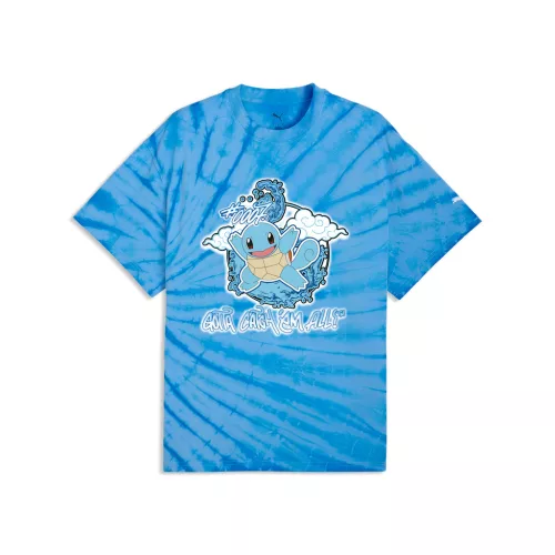 PUMA x POKÉMON Squirtle Oversized Tee Team Light Blue XL