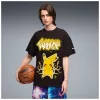PUMA x POKÉMON Pikachu Oversized Tee Black