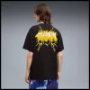 PUMA x POKÉMON Pikachu Oversized Tee Black