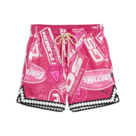 Puma X Fast & Furious Rev. Mesh Short 6In Pink