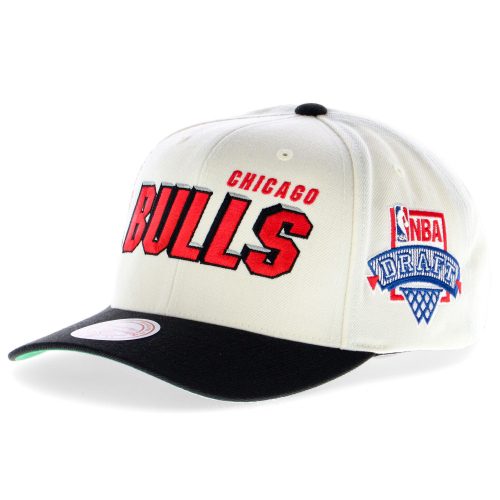MITCHELL & NESS CHICAGO BULLS 96 NBA DRAFT PRO CROWN BEIGE/KHAKI/OFFWHITE