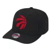 MITCHELL & NESS TORONTO RAPTORS TEAM GROUND REDLINE STRETCH SNAPBACK BLACK