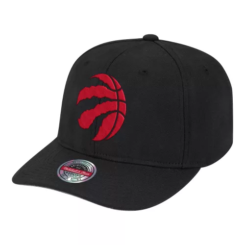 MITCHELL & NESS TORONTO RAPTORS TEAM GROUND REDLINE STRETCH SNAPBACK BLACK