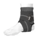 SHOCK DOCTOR ANKLE SLEEVE COMPRESSION WRAP SUPPORT BLACK