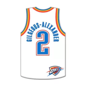   WinCraft - NBA Collector Pin Jewelry Card Shai Gilgeous-Alexande - Oklahoma City Thunder MC