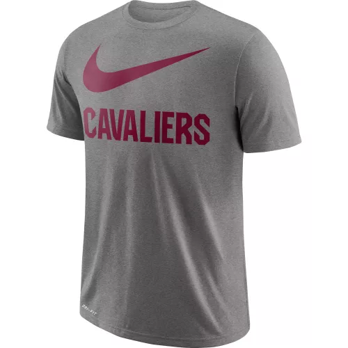 NBA X Nike Cleveland Cavaliers Nike Dry DK GREY HEATHER