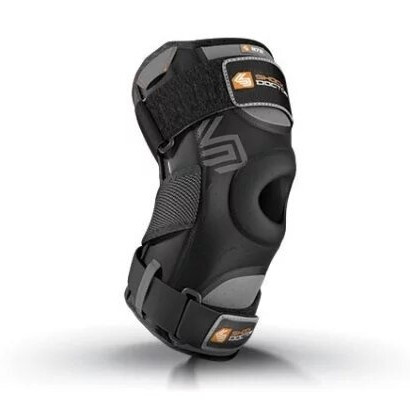 SHOCK DOCTOR KNEE SUPPORT WITH DUAL HINGES BLACK