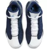 AIR JORDAN 13 RETRO (GS) NAVY/UNIVERSITY BLUE-FLINT GREY-WHITE