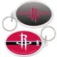 Wincraft Houston Rockets Ovális Akril Kulcstartó Színes
