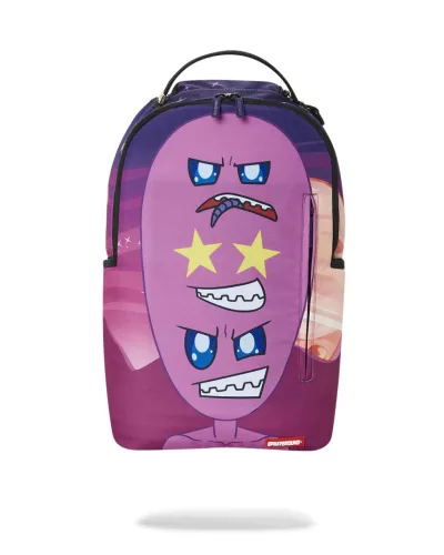 Sprayground Seeing Triple Aliens Dlxsr Backpack Purple