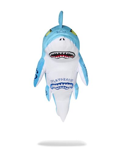 Sprayground Shark Backpack Blue/White