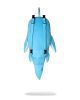 Sprayground Shark Backpack Blue/White