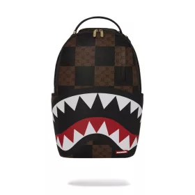 Sprayground Enlarged Checks Paris Backpack Brown
