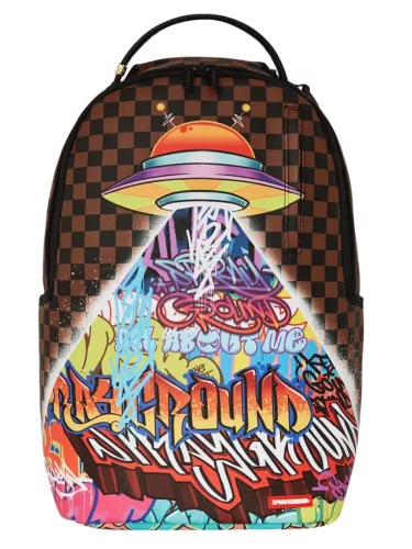 Sprayground Alien Writers Dlxsv Backpack Brown