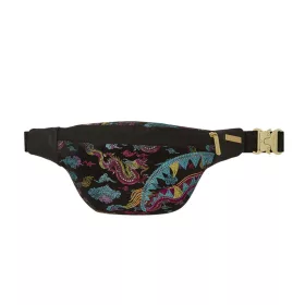 Sprayground Embroidered Dragons Savvy Crossbody Multicolor