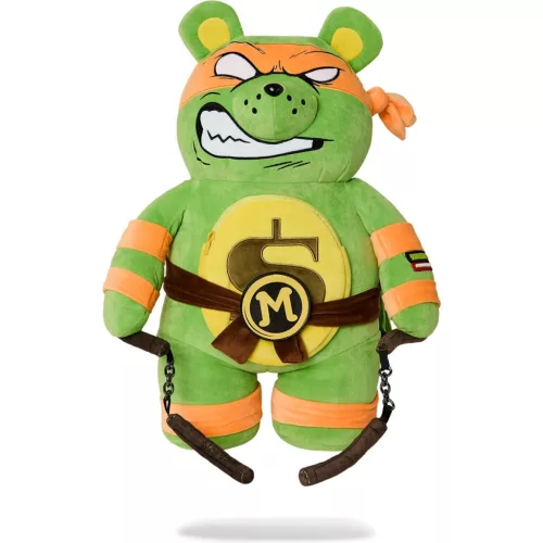 Sprayground Tmnt Michaelangelo Moneybear Backpack Green One