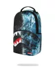 Sprayground Split Ocean Deep Backpack Blue ONE